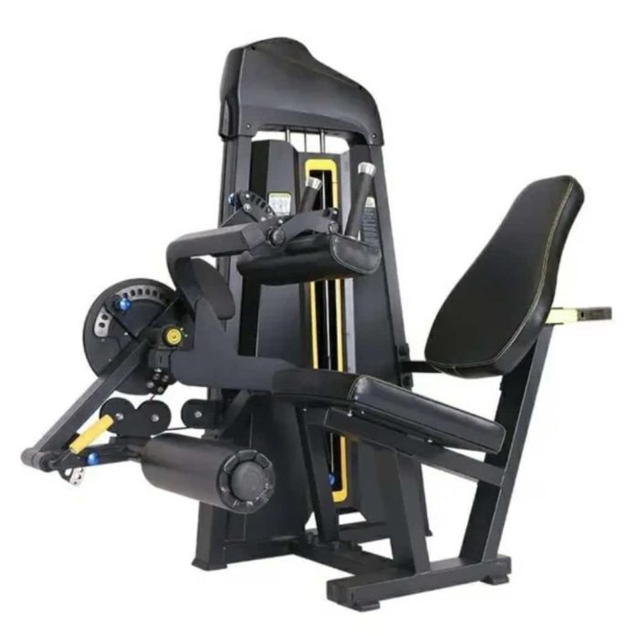 Seated Leg Extension/ Seated Leg Curl Combo – Selectorized Leg Machine – Simple Adjustments