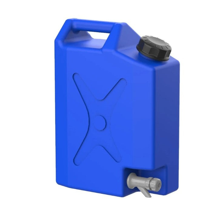 10LIT PIONEER WATER CAN WITH TAP MAC BLUE GRANITE