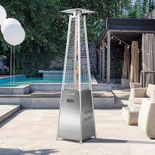 Stainless Steel Pyramid Patio Gas Heater for Outdoor