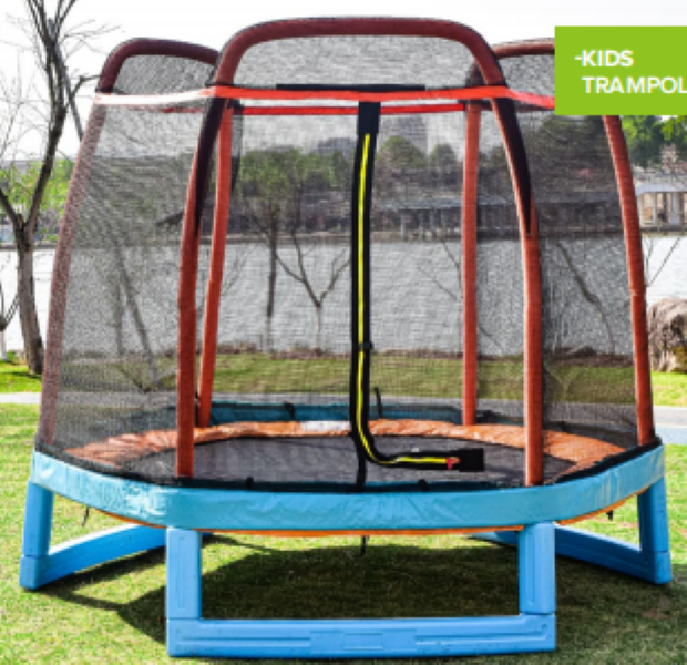 7Ft Trampoline With Safety Net