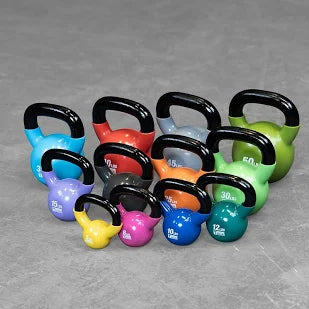Gym Kettlebells.(Vinyl Coated)