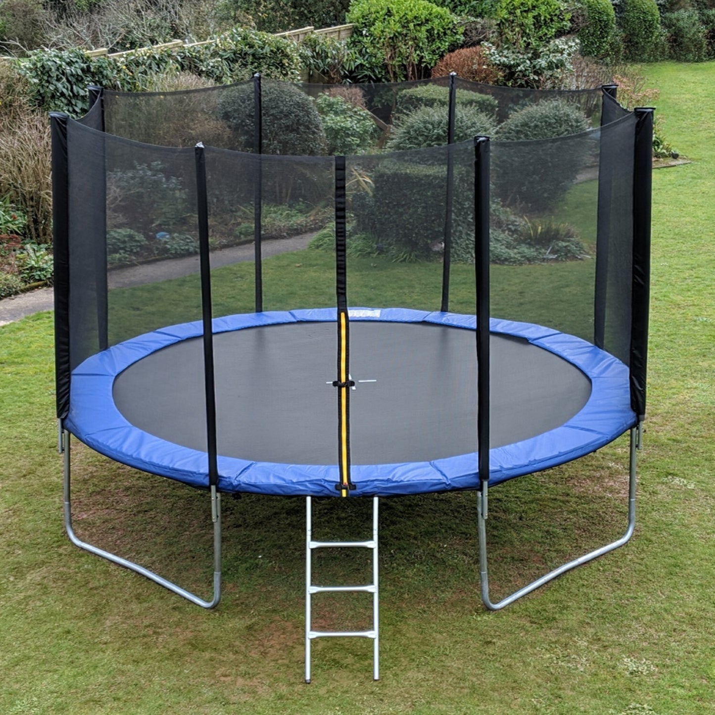 14ft Trampoline with Ladder & Safety Enclosure Net