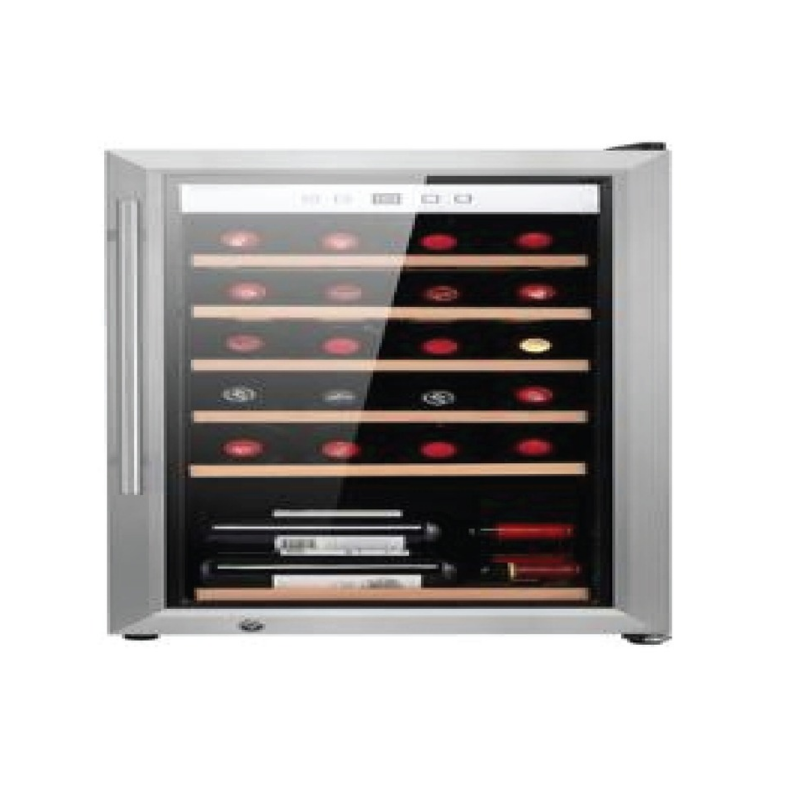 SL-31 Wine Cooler – Freestanding Single Zone with LED Light – Black