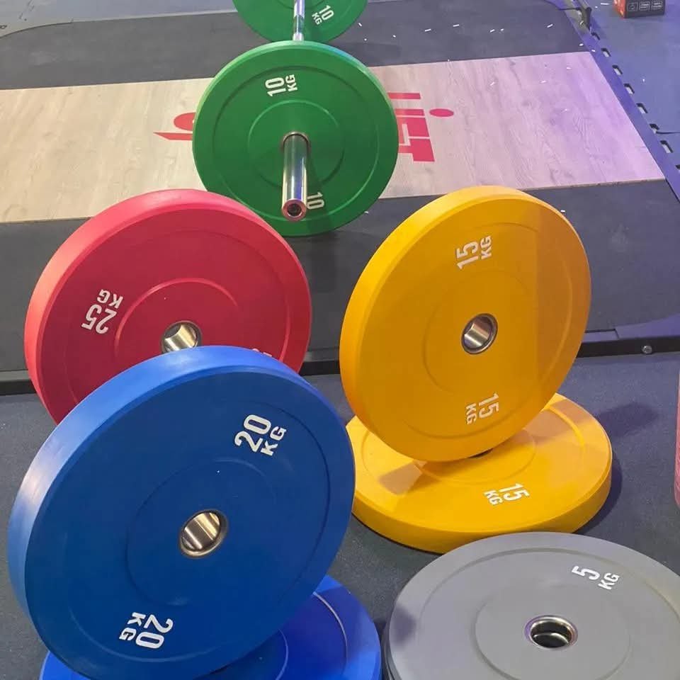 Competition Bumper Plates – Premium Olympic Colour coded