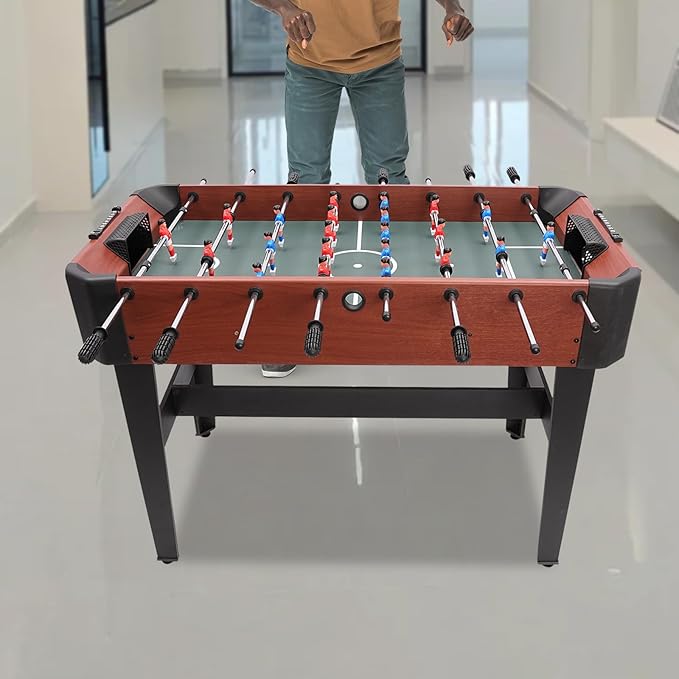 4FT Foosball Table – Indoor Soccer Table for Kids and Adults