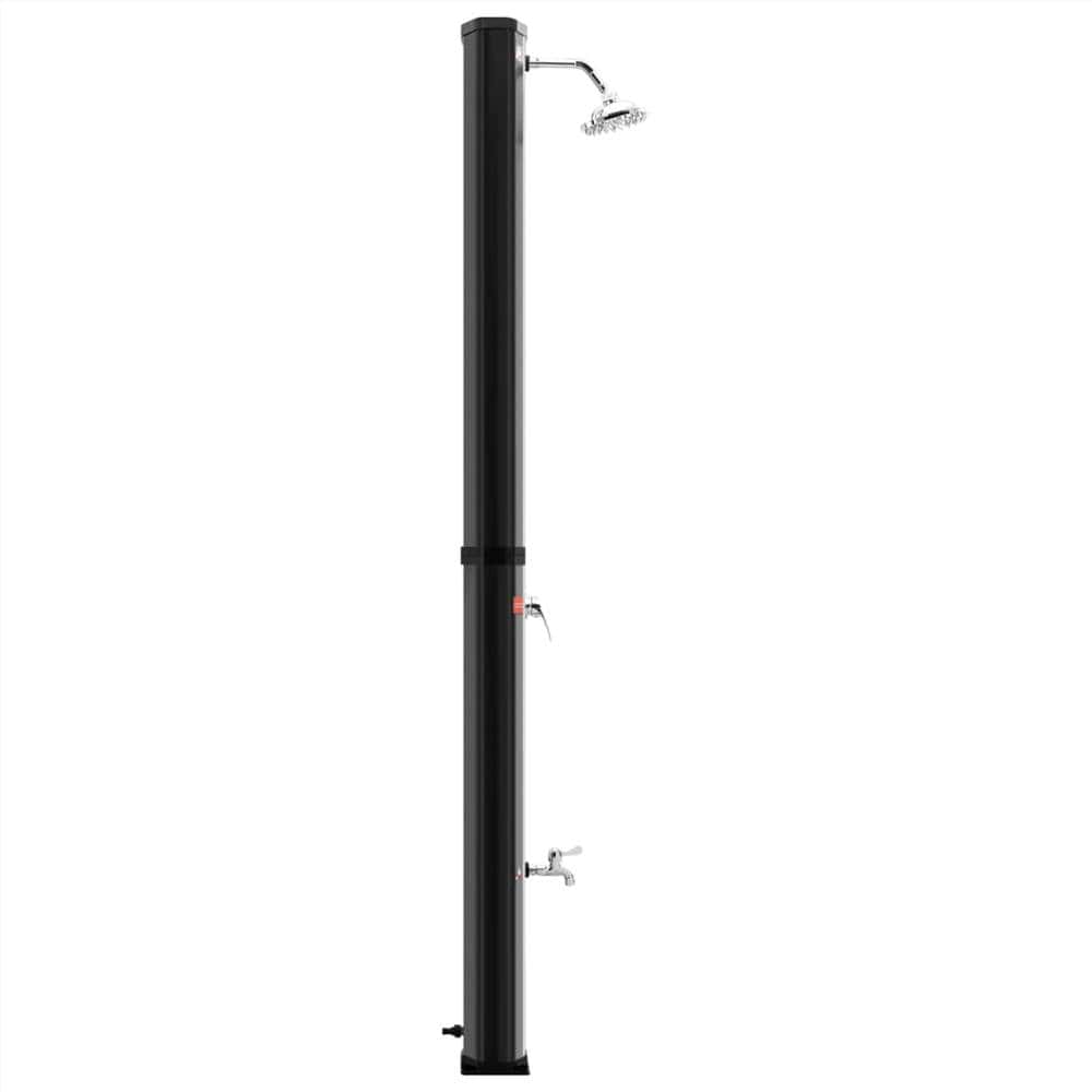 Solar Shower Material:PVC+ABS With Chrome Capacity: 35 Litres Water Temperature: Maximum:60 °C
