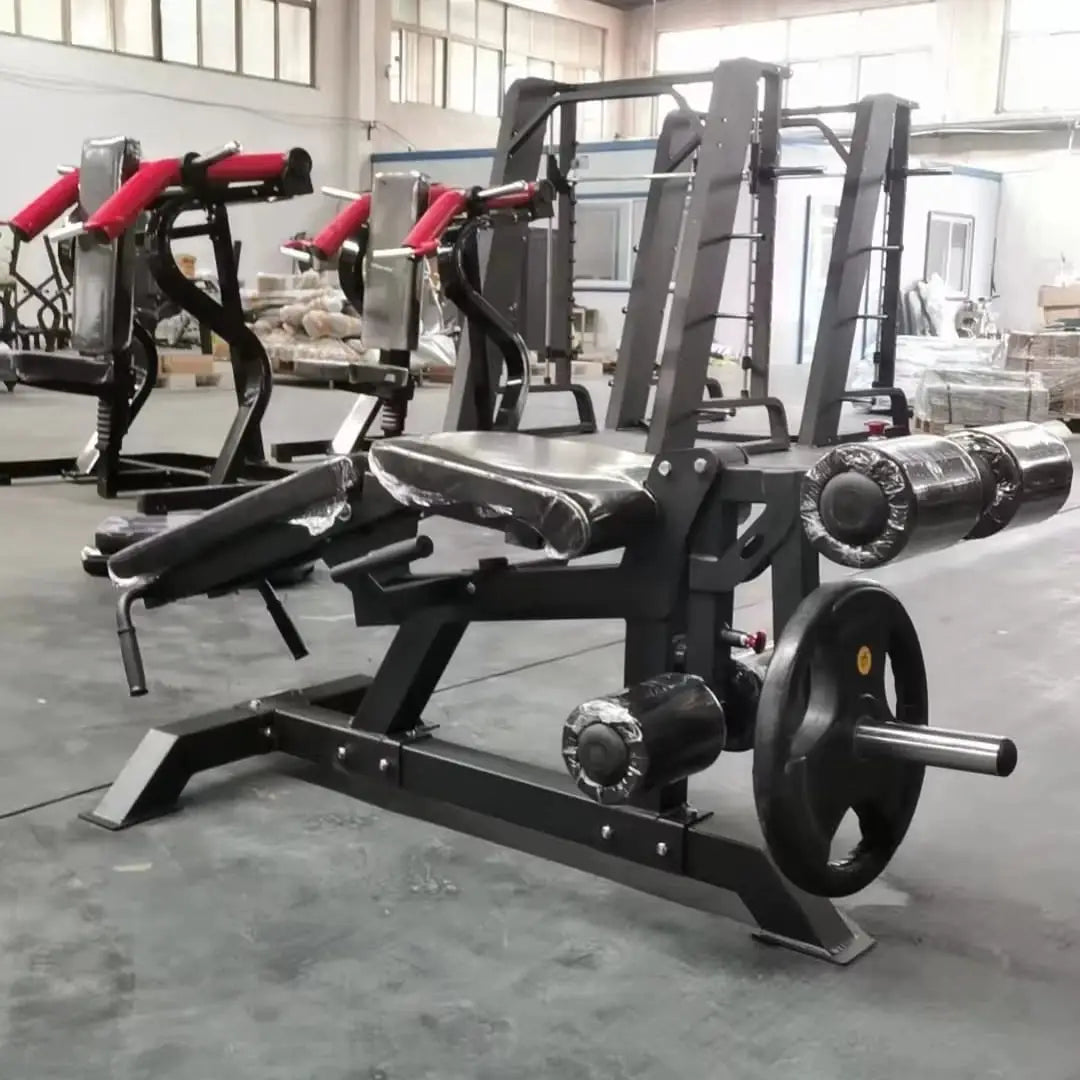 Heavy-Duty Plate-Loaded Leg Curl & Leg Extension Machine – Kenya