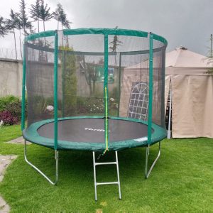 10-Foot Trampoline with Safety Enclosure