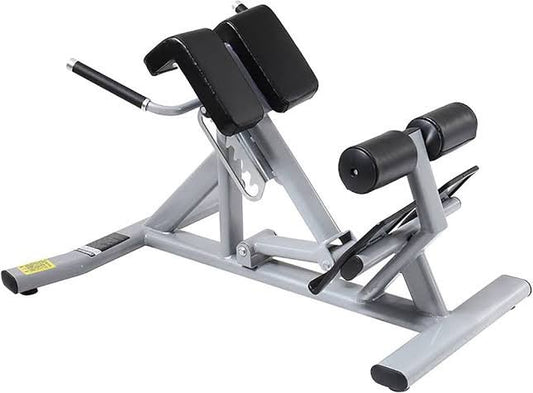 Roman Chair Back Extension Machine, Adjustable Hyperextension Bench – Hamstring Back Exercise Equipment