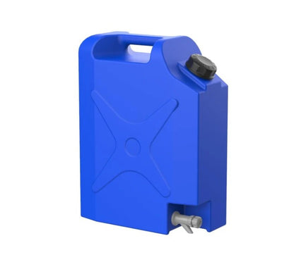 20LPIONEER WATER CAN WITH TAP MAC BLUE COMPOUND