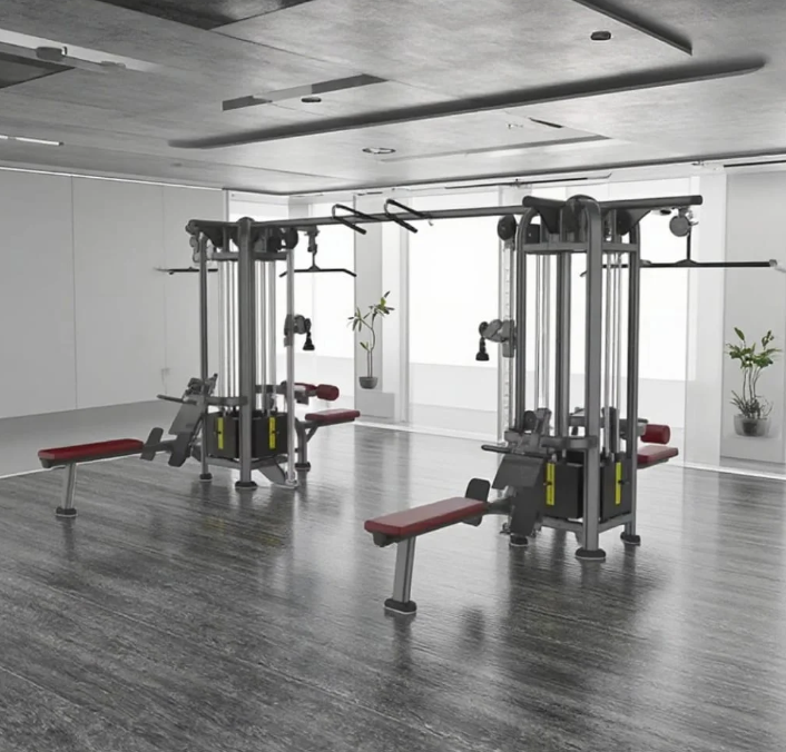 Merc Commercial 8-Station Multi-Gym Complex
