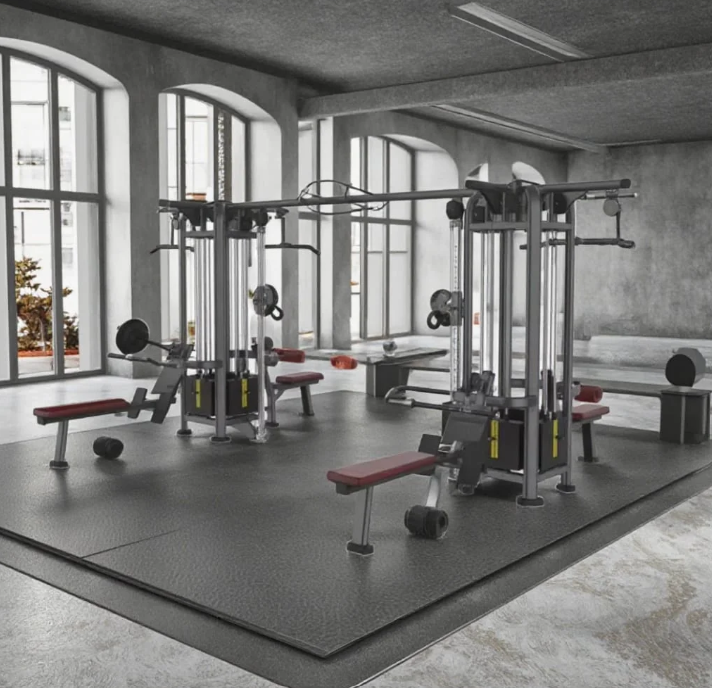 Merc Commercial 8-Station Multi-Gym Complex