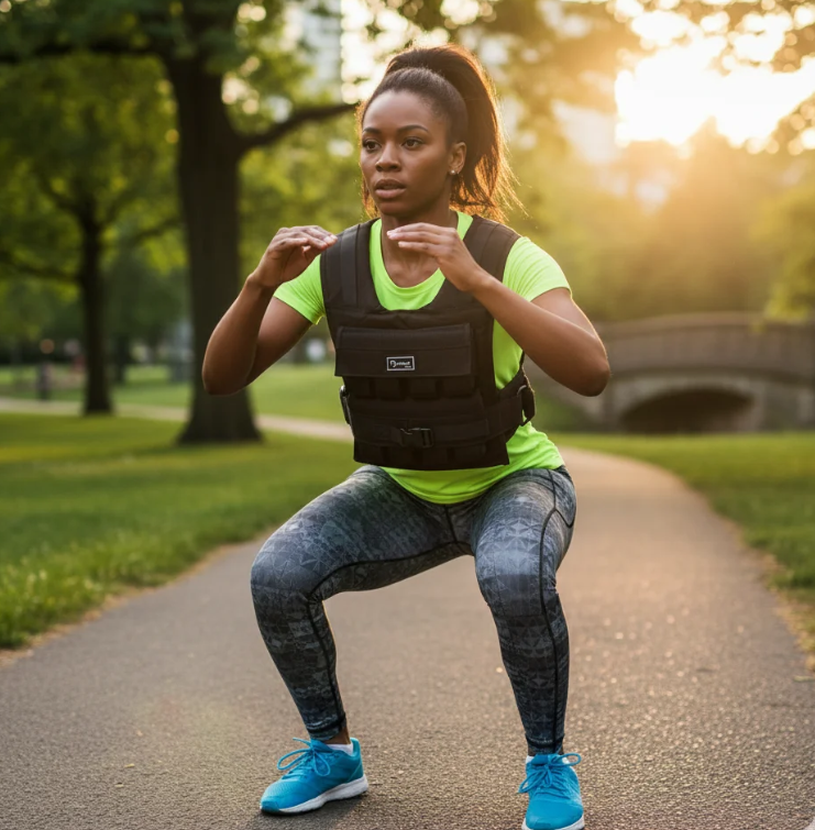 Adjustable Weighted Vest (8kg-20kg)