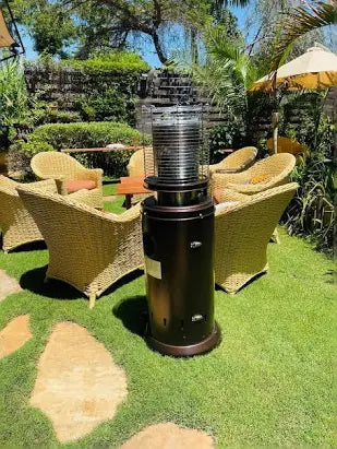 Short Stand Gas Patio Heater – Black