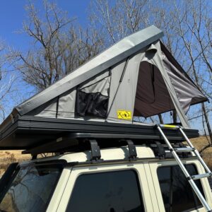 Eezi-Awn Xplor groundbreaking, aerodynamically designed aluminium hard-shell rooftop tent