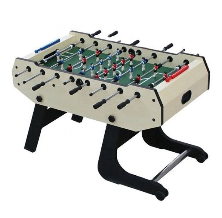 Stylish Fashion Design Foosball Football Table, Foldable With Wheels