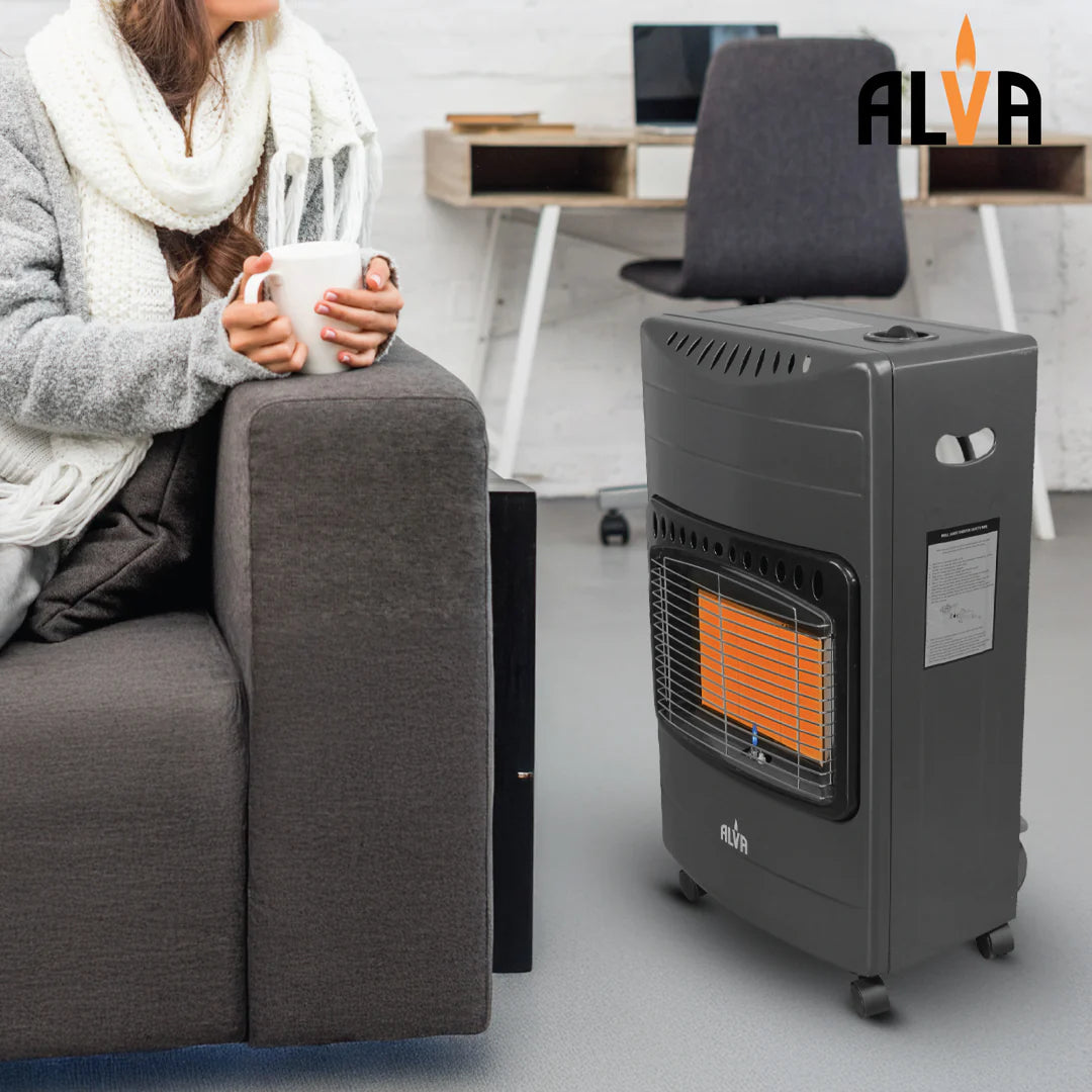 Alva 3-Panel Luxurious Infrared Radiant Indoor Gas Heater GH312