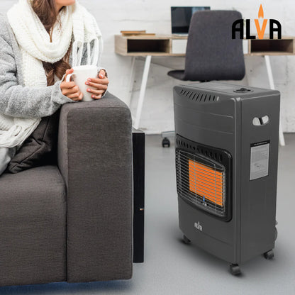 Alva 3-Panel Luxurious Infrared Radiant Indoor Gas Heater GH312