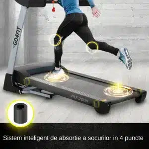 4.5HP Brushless GO4FIT Electric Treadmill – Foldable Home Treadmil