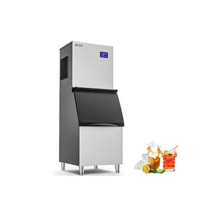 270KG/24hr Ice Maker KB-270 with 180 Ice Storage Bin Cube-Style