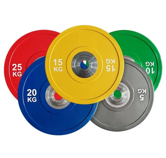 Competition Bumper Plates – Premium Olympic Colour coded Barbell Weights