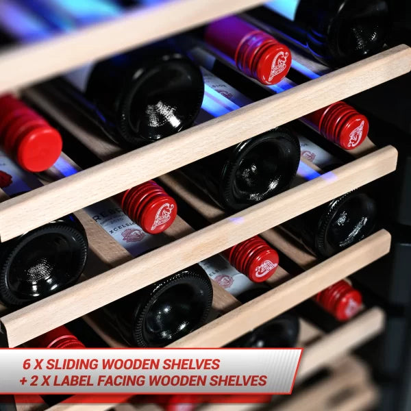 SnoMaster SMBC-100W (SM-100PRO) 28 Bottle Single Zone Wine Cooler (SM-100PRO)