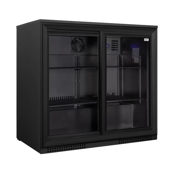 SnoMaster SMBC-200SL 200L Under-Counter Sliding Door Beverage Cooler