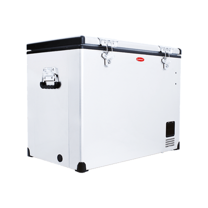 SnoMaster SMDZ-CL80 80L Single Compartment Mobile Fridge/Freezer AC/DC - Stainless Steel
