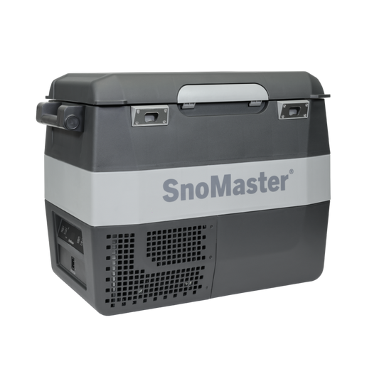 SnoMaster SMLS-38 (SMDZ-LS135) 36.5L Plastic Mobile Fridge/Freezer DC With 220V Power Adapter - Grey