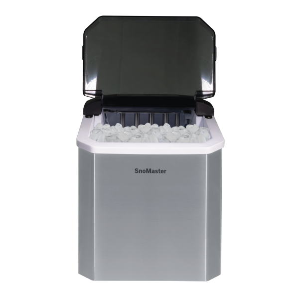 SnoMaster SMIC-12(SS) 12Kg/24Hr Counter-Top Bullet Type Ice-Maker - Stainless Steel
