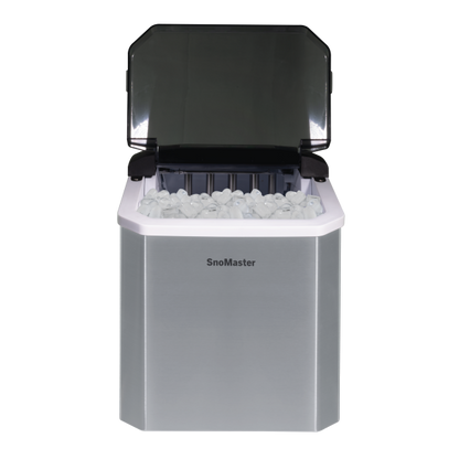 SnoMaster SMIC-12(SS) 12Kg/24Hr Counter-Top Bullet Type Ice-Maker - Stainless Steel