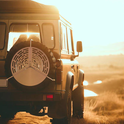 Tire Mounted Safari Grill