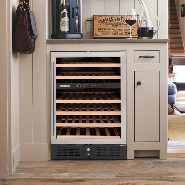 SnoMaster SMWC-46 (VT-46) 46 Bottle Dual Zone Wine Cooler