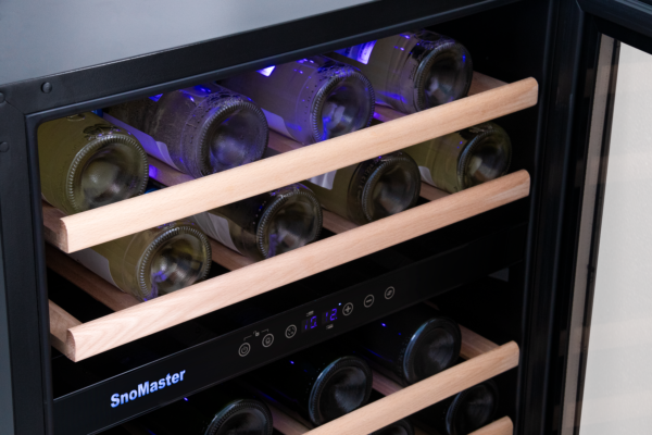 SnoMaster SMWC-46 (VT-46) 46 Bottle Dual Zone Wine Cooler