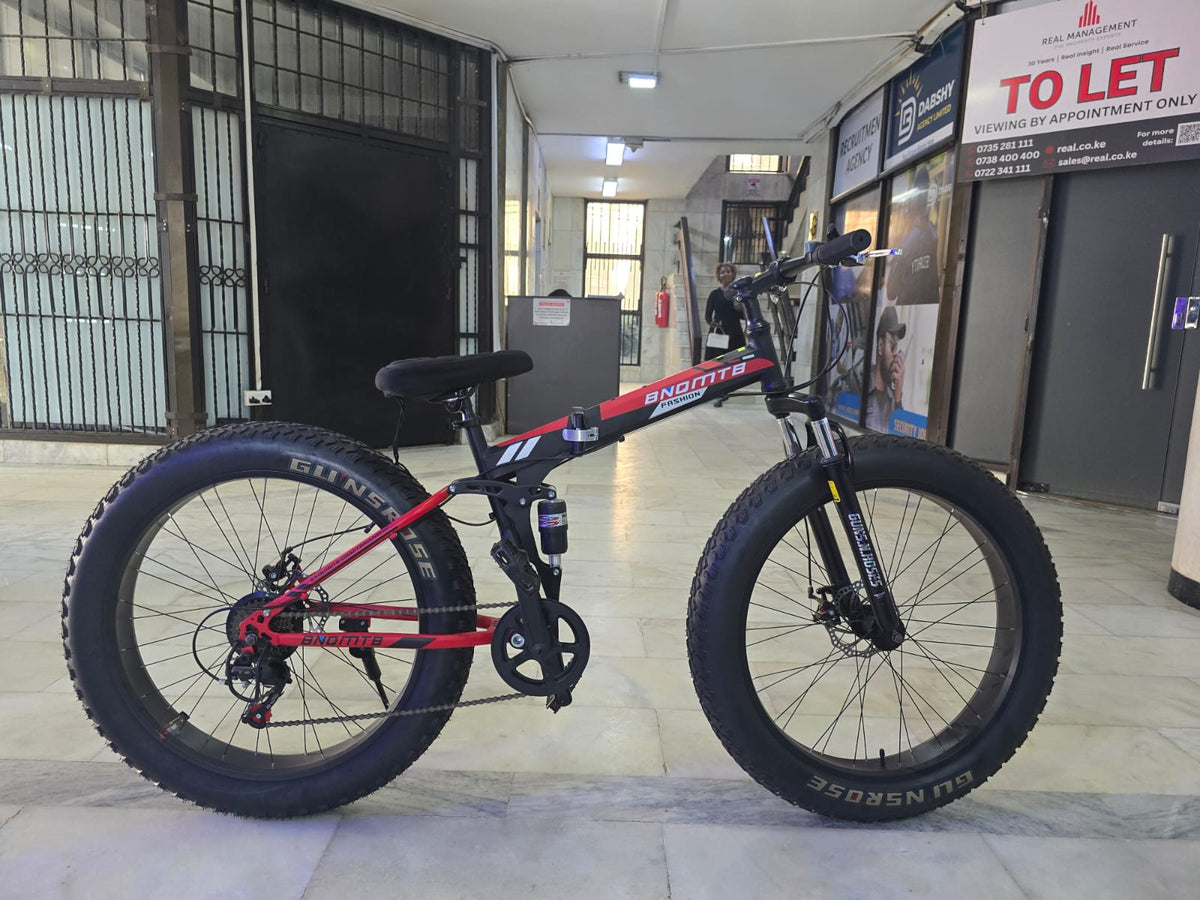 BNQMTB Folding Fat Tire Mountain Bike