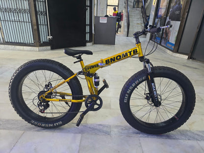 BNQMTB Folding Fat Tire Mountain Bike