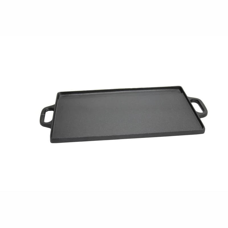 Dual Cast Iron BBQ Griddle