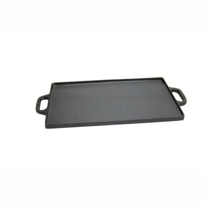 Dual Cast Iron BBQ Griddle