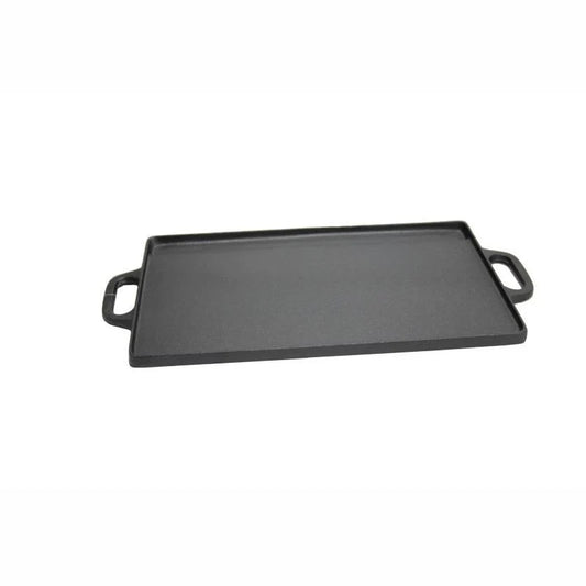 Dual Cast Iron BBQ Griddle