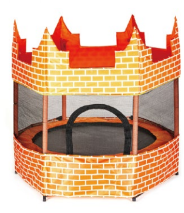 Original Castle-Shaped 60 Inch Trampoline