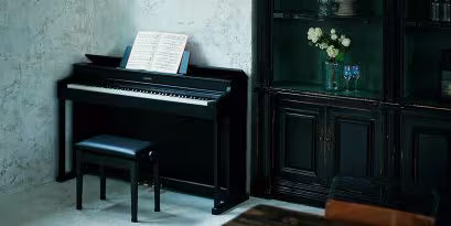 Casio AP-470 Digital Piano Black, Blue & White