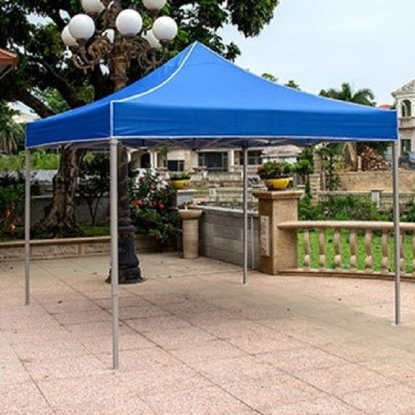 Gazebo Tent 300X300cm, Steel Pole, 420D Oxford Fiber With Waterproof Coat, Carry Bag With Zipper, 25kg