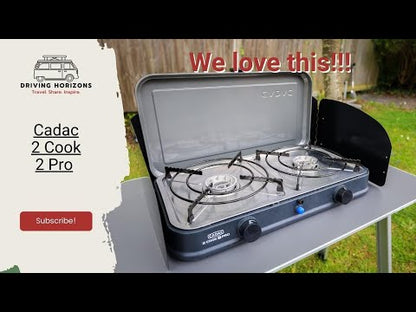 Cadac Born Free 2 Cook 2 Plate Gas Camping Stove