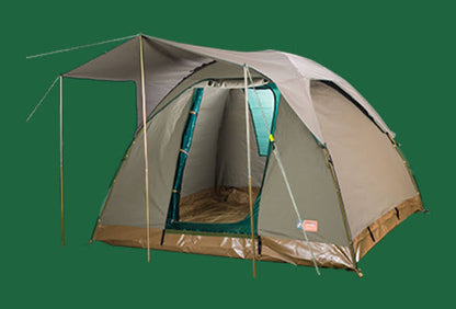 Campmor Weekender 3A Tent – 3m x 3m Canvas Dome Tent 4-6 Persons