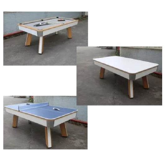 Striker 3 In 1 Multi Game Table – Pool, Table Tennis & Dining