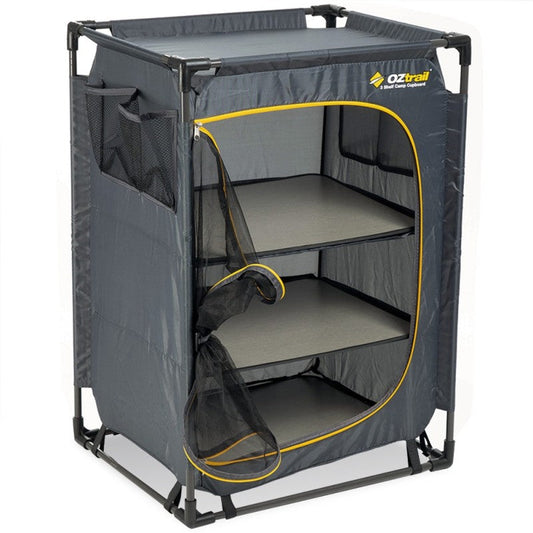 Camping Oztrail Folding 3 Shelf Cupboard