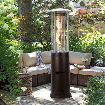 Cylindrical Gas Patio Heater for Outdoor Use