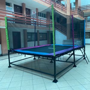 Heavy Duty Commercial-Grade Trampoline – 4m x 3m Rectangular