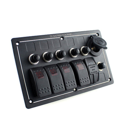 DC Rocker Switch Panel