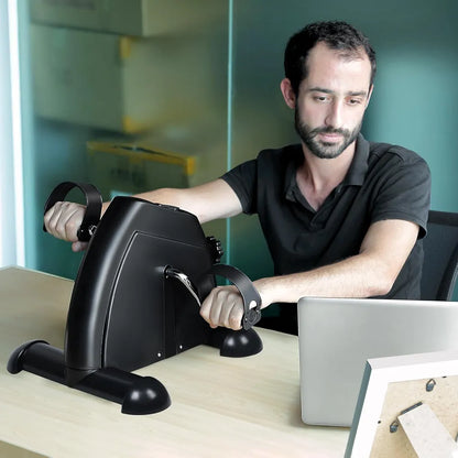 Mini Exercise Bike: Under Desk Bike Pedal Exerciser